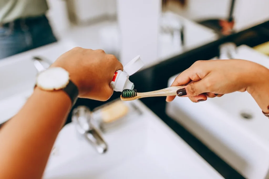 brosse a dent et dentifrice